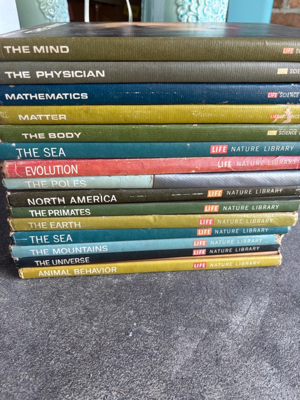 LIFE Nature Library Vintage Science Book Set - Multicolor